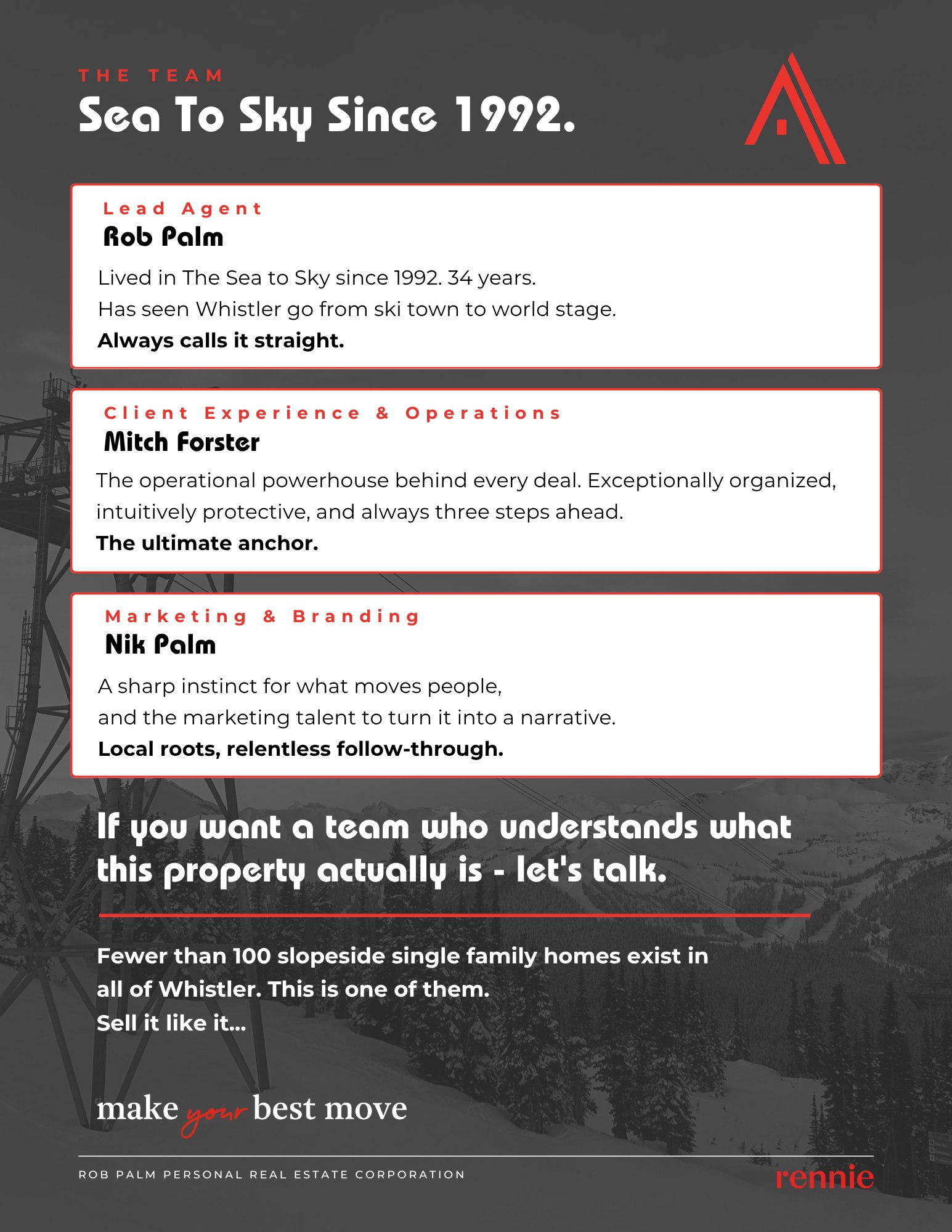 Deck page six: closing page